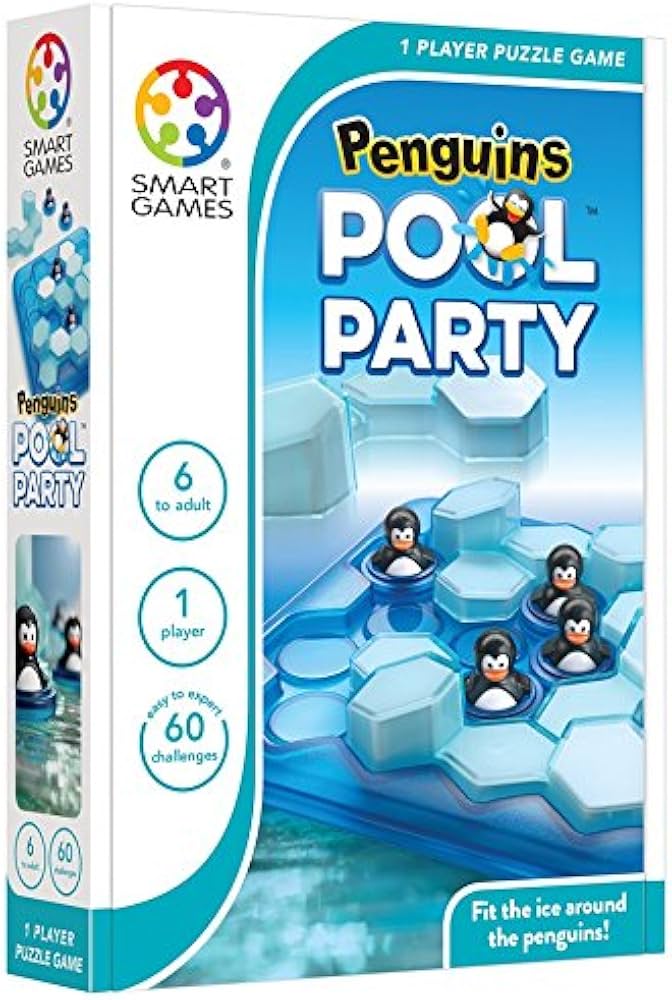 Penguins Pool Party - logic puzzle
